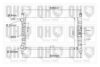 QUINTON HAZELL QER1096 Radiator, engine cooling